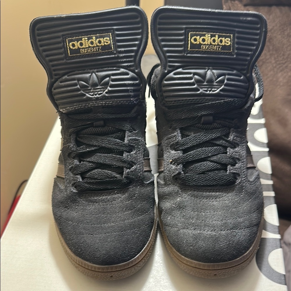 Adidas Busenitz Pro Suede skateboarding Shoes - Black/ Brown (IE3095)